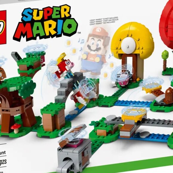 Brand New Lego Super Mario Toad's Treasure Hunt Expansion Set 71368 - Picture 3 of 9
